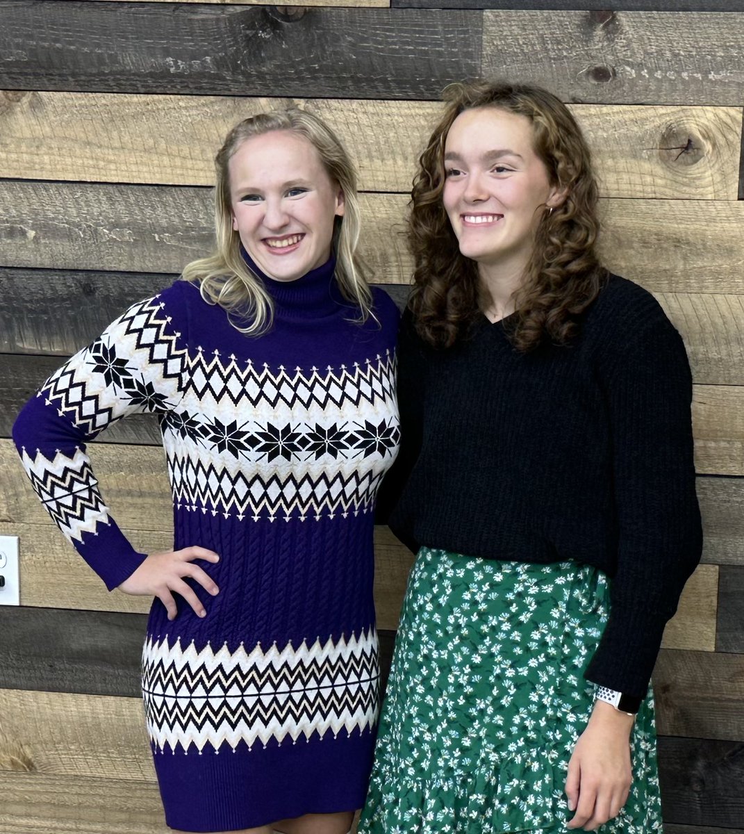 Thank you Seniors Alexis &amp; Emmy for being a great part of this team for the last four years! We will miss you gals!
Wishing you both the best in your future!