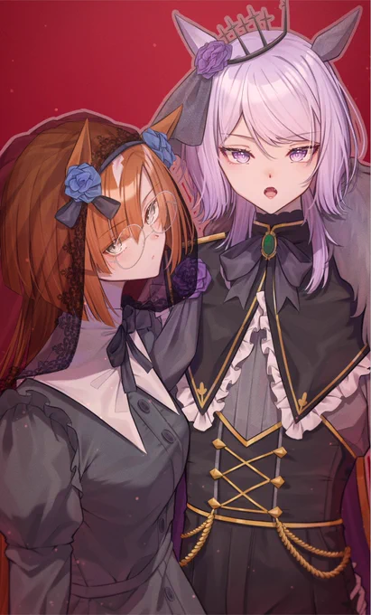 ハロウィンイクマク #ウマ娘  #イクノディクタス #メジロマックイーン