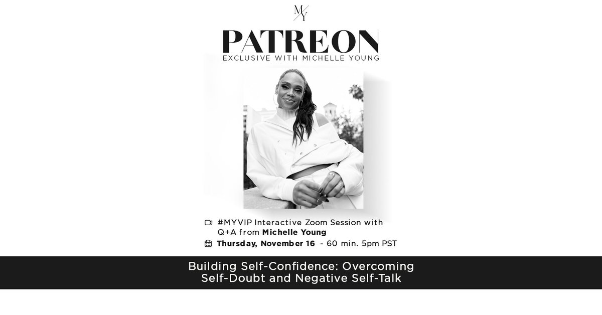Join me! Building Self Confidence: Overcoming Self-Doubt and Negative Self-Talk - November 16th fb.me/e/1rhMJxOyy