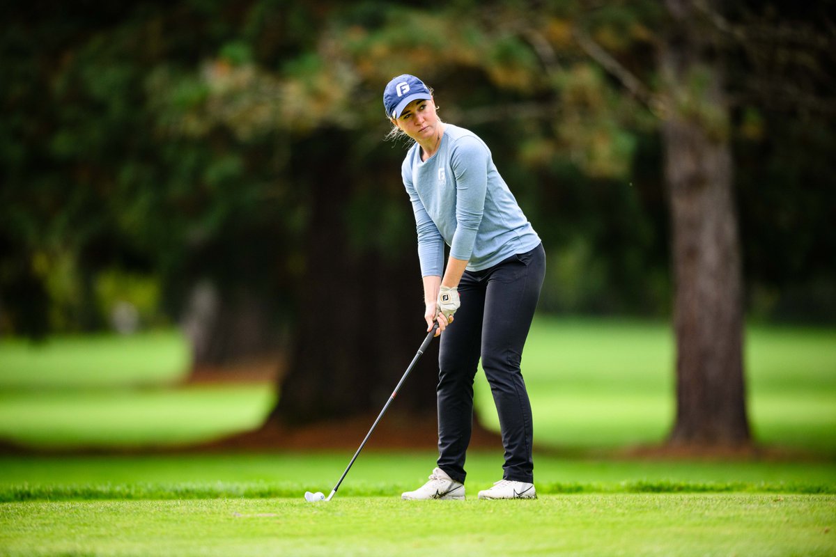 GFUAthletics's tweet photo. ⛳ WGOLF Recap: https://t.co/JrASw91oVG

Alison Takamiya and Makensie Toole tied as medalist, with the captains giving the Bruins their third tournament win of the fall!

#d3golf #ReadyFearlessStrong https://t.co/RUacnfuRuC