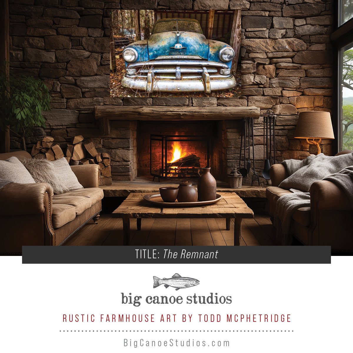 Immerse yourself in the intricate details and craftsmanship of limited edition farmhouse art pieces by artist Todd McPhetridge, available exclusively at Big Canoe Studios. Each one brings the countryside's charm into your home. 🏞️🎨 #LuxuryDecor #ArtisticElegance