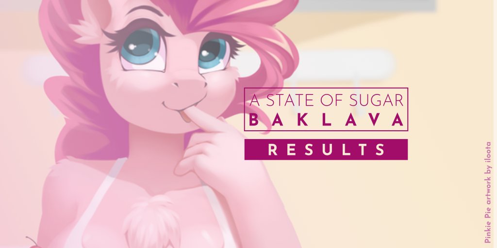 AStateOfSugar's tweet photo. Dear Artists❣️
The long awaited tracklist for #ASoSBaklava Album is finally here!
https://t.co/wUusQuKqJe
Congratulations to everyone who made it!
See you soon on @PonyvilleFM & @ponytownteam
Stay tuned for cover art and release party info!
#brony #furry https://t.co/gLYe13DiMb