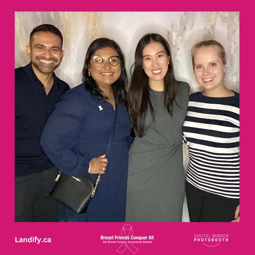 U of T Breast Surgical Oncology Fellows supporting Breast Friends Conquer All event