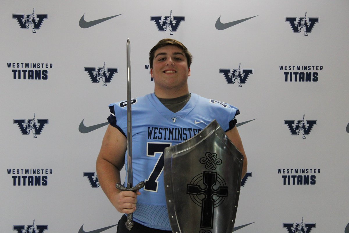 Logan Leskovac (@loganleskovac) on Twitter photo I am very honored to receive an offer from <a href="/WCtitansFB/">Westminster Football</a> 🗡️
Thank you <a href="/coachbenzel/">Scott Benzel</a> <a href="/coachtylance/">Ty Lance</a> @JoeyAntuonoOL
<a href="/BobGreenburg/">Bob Greenburg</a> <a href="/ETNreisenweber/">Tom Reisenweber</a> <a href="/kenmoyer52/">Ken Moyer’s Sports Page</a> <a href="/professorbriggs/">Ryan Briggs</a> <a href="/markslezak2/">Mark Slezak</a> <a href="/ghstrojan/">Greenville Football</a> I am very honored to receive an offer from <a href="/WCtitansFB/">Westminster Football</a> 🗡️
Thank you <a href="/coachbenzel/">Scott Benzel</a> <a href="/coachtylance/">Ty Lance</a> @JoeyAntuonoOL
<a href="/BobGreenburg/">Bob Greenburg</a> <a href="/ETNreisenweber/">Tom Reisenweber</a> <a href="/kenmoyer52/">Ken Moyer’s Sports Page</a> <a href="/professorbriggs/">Ryan Briggs</a> <a href="/markslezak2/">Mark Slezak</a> <a href="/ghstrojan/">Greenville Football</a>