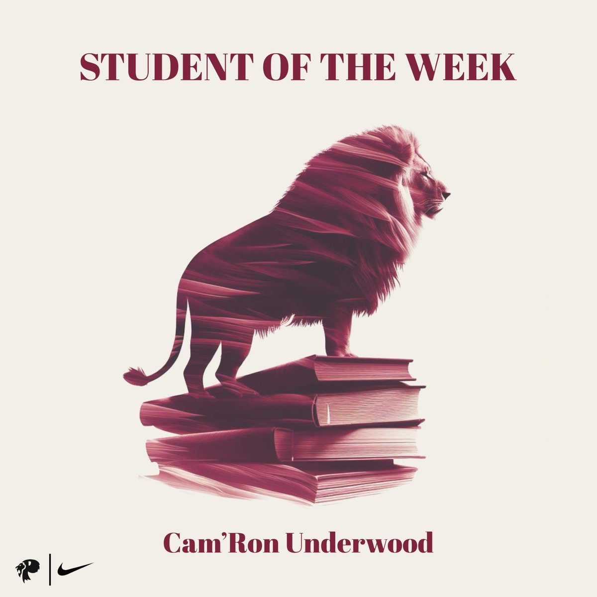 PrattvilleFB's tweet photo. Congrats to the Student of the Week for Week 8! #GoLions https://t.co/fGWFMk6izg