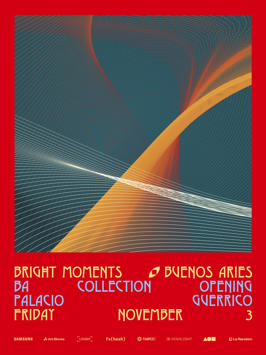brtmoments's tweet photo. 'Dolor Gravitacional' by Jorge Ledezma @zjorge premiering November 3rd at Palacio Guerrico.
#BuenosAiresCollection https://t.co/SucJXDxCch