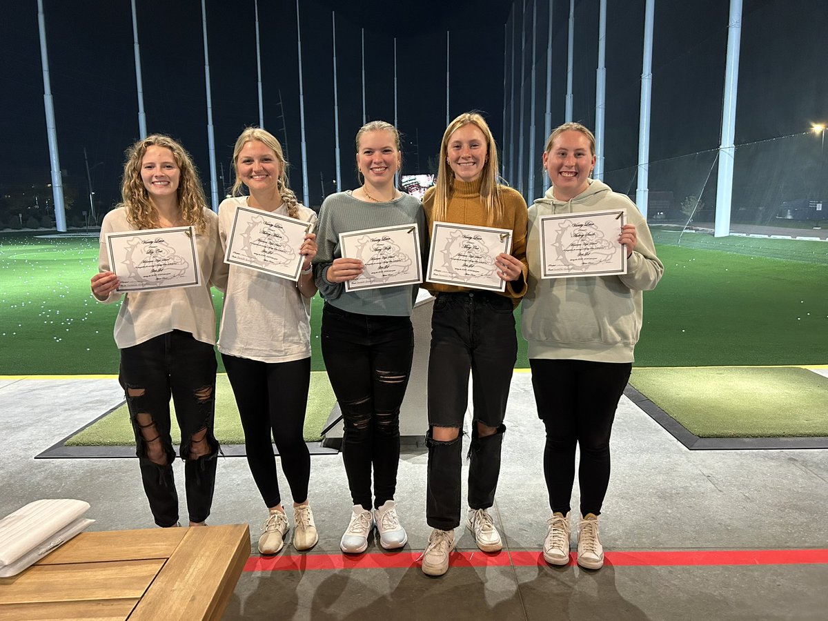 2023 Girls Golf Season is a wrap. Congratulations to Mary and Lily tonight! Thank you for a great season girls and good luck to the seniors on their next big adventure! ⛳️