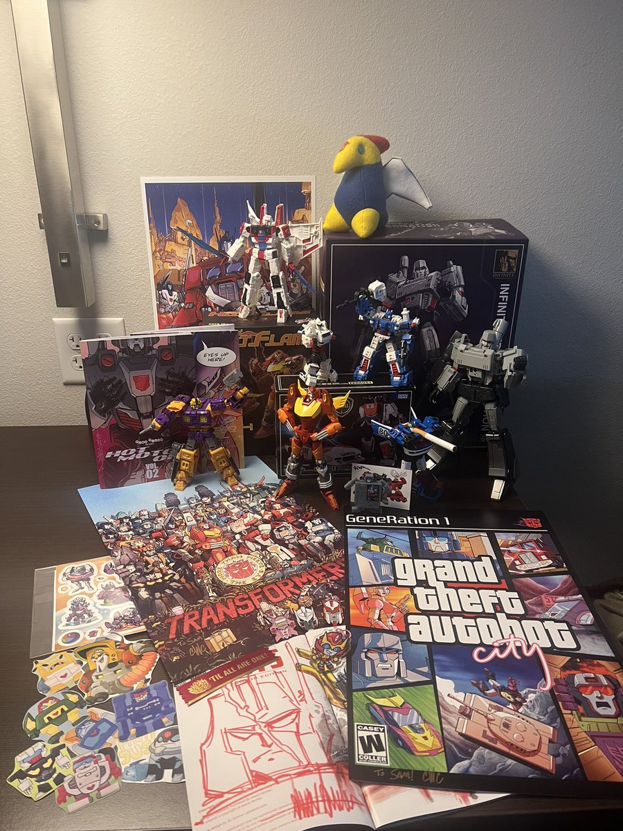 AvryRobinOtt's tweet photo. Damage was done at TFcon Orlando 🤘 https://t.co/Of6zeX19EB