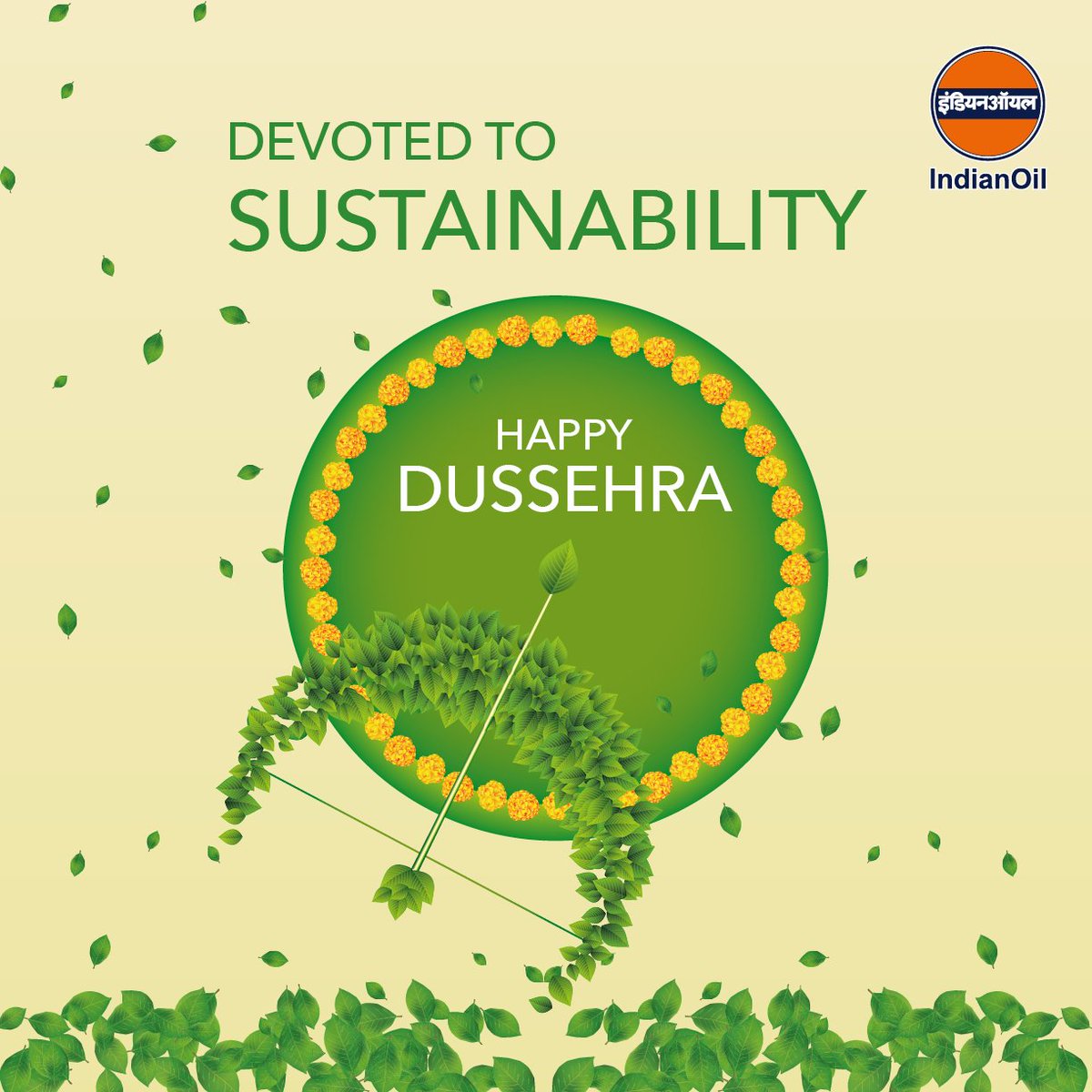 A very happy #Dussehra to everyone. May light and positivity drive out the darkness & negativity in our life. Let goodness prevail! #NewBeginnings #Embracinggoodness #Dussehra2023 #Sustainability #GreenFuture