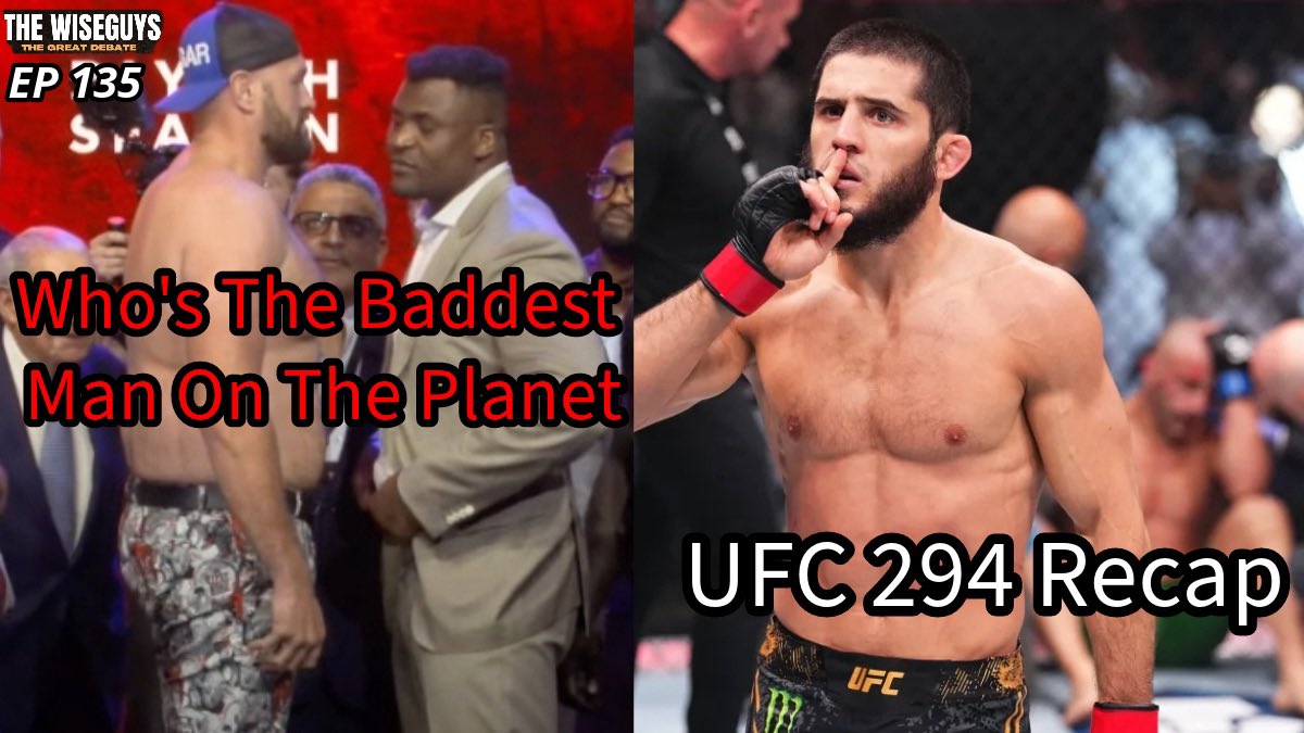 TheWiseGuysPC's tweet photo. We’re live for episode 135
We discuss:
UFC 294
Fury vs. Ngannou
And more!

📺: https://t.co/dXRwOWS070 https://t.co/V2dd3lD5LD