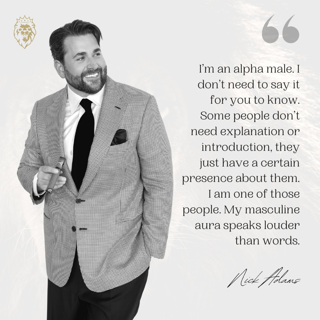 NickAdamsinUSA's tweet photo. If you have to tell people you're an alpha male, you're actually a beta. https://t.co/QIi90vnuzQ