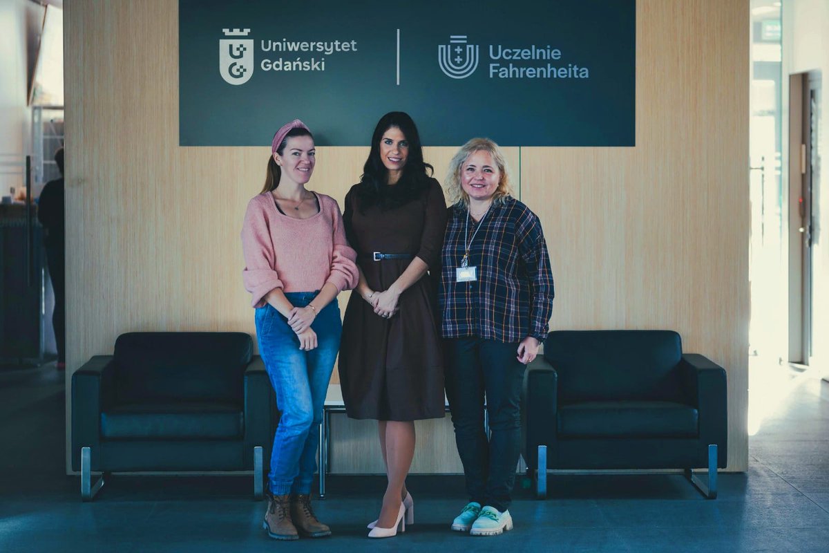 DanielaCCravo's tweet photo. What an incredible journey it has been to have the privilege of being a visiting professor at the University of Gdansk through the mobility program involving University of Gdansk, Ambra University, and Erasmus Mundus (European Union). Grateful for the opportunity! #IA #GDPR https://t.co/Cx3gKUquA9