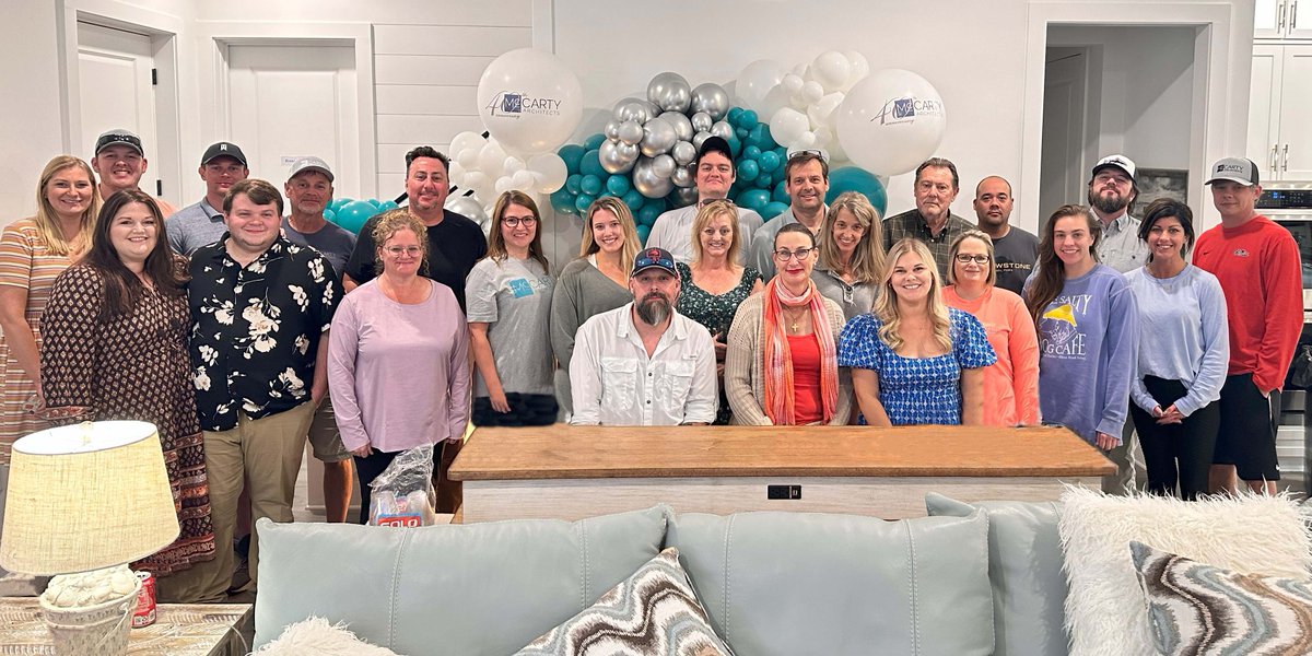 McCartyArchs's tweet photo. There was much to celebrate at our 40th Anniversary Retreat this weekend! Our #McCartyArchitects team enjoyed a weekend packed with fun, food, and fellowship. Congratulations, and thanks to our team and wonderful clients for making 40 years possible. https://t.co/F52qsHBT1f