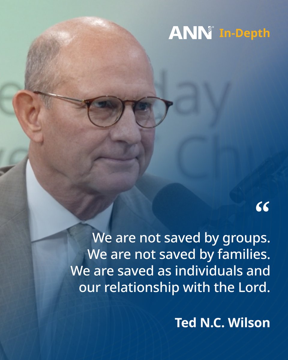 adventistchurch's tweet photo. Ted N.C. Wilson, president of the Adventist Church, shares the foundation of Total Member Involvement, what it means for the worldwide Church, and how it can be accomplished. @pastortedwilson @saneves @adventistnews #ANNinDepth 

https://t.co/mkHBJVOD4Y https://t.co/0dDi4uV7iJ