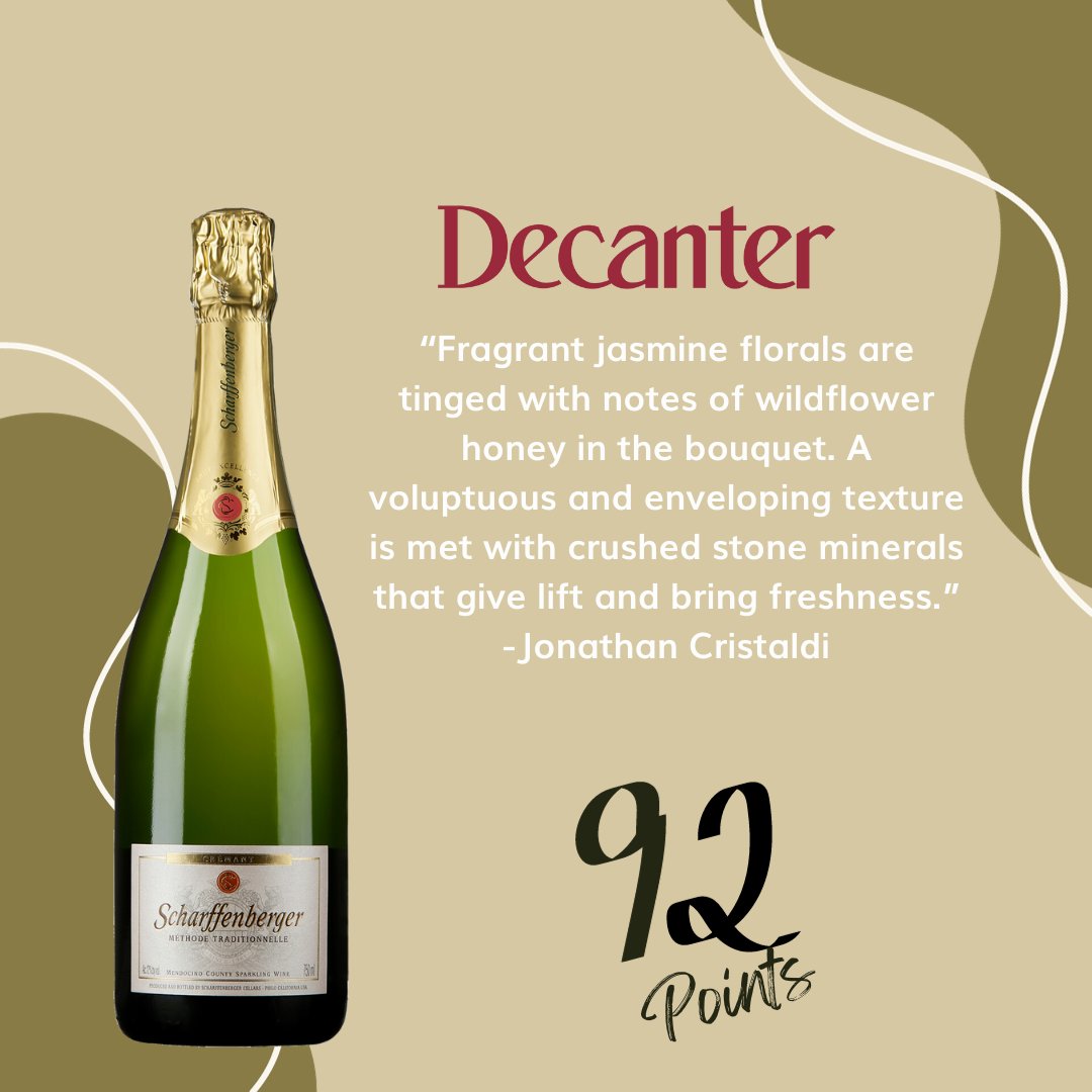 We want to extend a heartfelt thank you to Jonathan Cristaldi and @decanter for the wonderful reviews of our Brut, Brut Rosé, 2018 Blanc de Noirs, and Cremant. It’s an honor to be recognized! Let’s raise a glass to celebrate 🥂