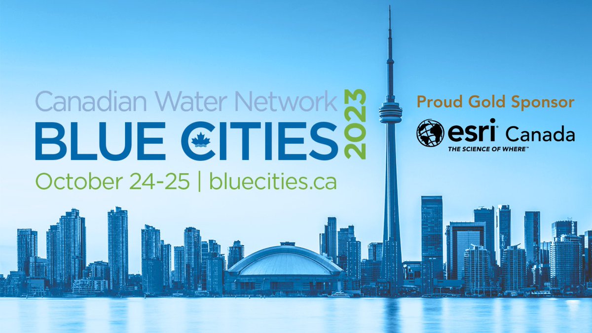 Excited to join Canadian Water Network as a proud gold sponsor #BlueCities2023. This conference focuses on improving our health, communities and climate through water. Meet our Utilities, Public Works and Public Health Managers on Tues. Oct. 24 at 3pm ow.ly/ZeEW50PZtFu