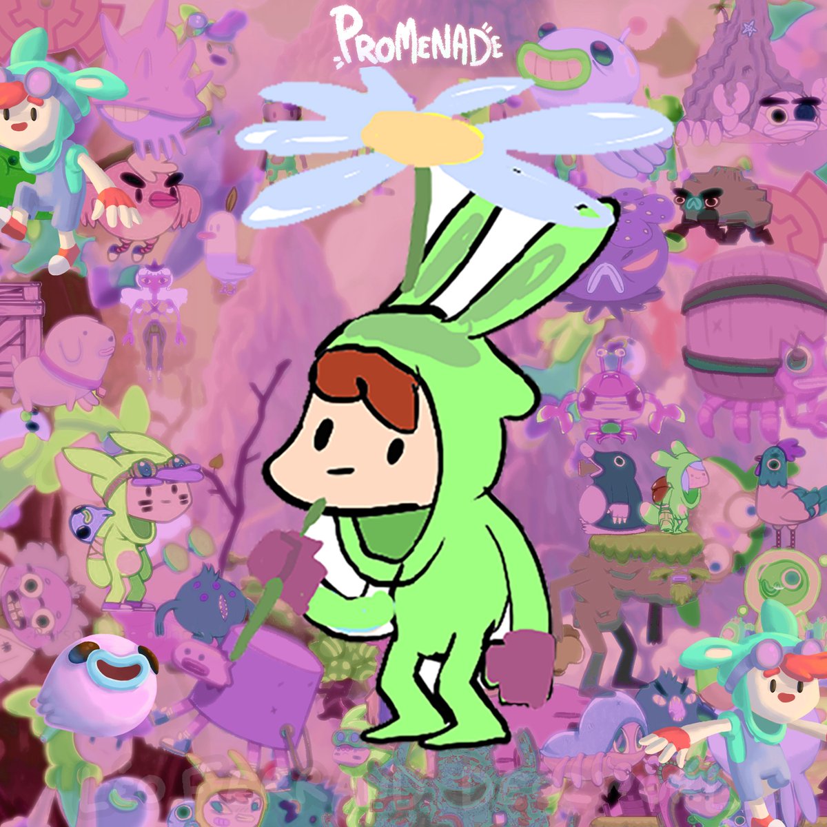 Deozworld's tweet photo. I had fun redesigning sketches from the very early research I had done of the main character of the video game "Promenade" on which I took care of the visual part, within the Holycap studio!#charadesign #conceptdesign #videogame #indiegame #holycapstudio #digitalart #promenade https://t.co/NsnuRQXtEU