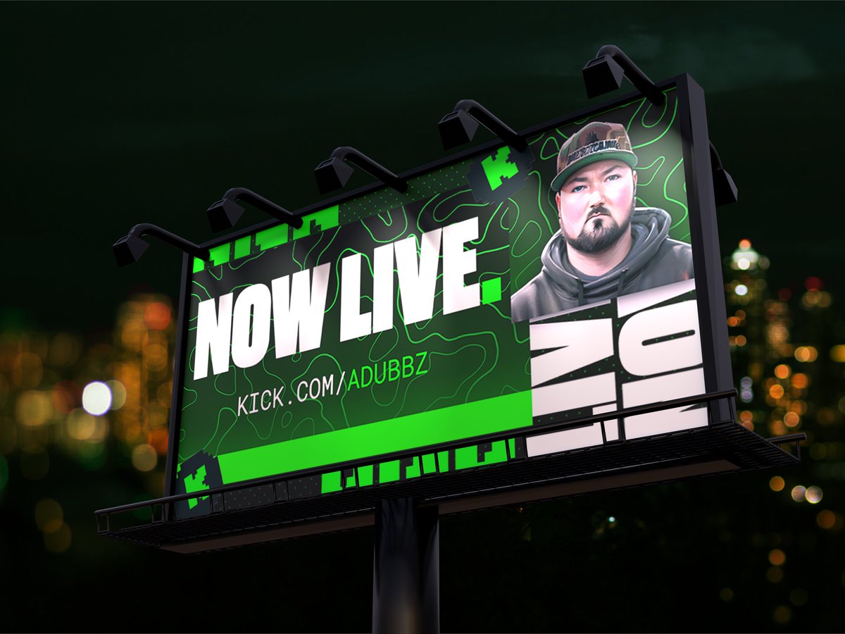 OfficialDotzy's tweet photo. What good y'all! Do you want a cool going live billboard?!

➡️FOLLOW MY TWITTER
➡️FOLLOW ME ON KICK
⬇️⬇️ TAG 2 FRIENDS AND REPOST 

Once you have send me a Dm with a pic and username/ this is for KICK &amp; TWITCH!
LOVE YALL! https://t.co/hXiS1682SF