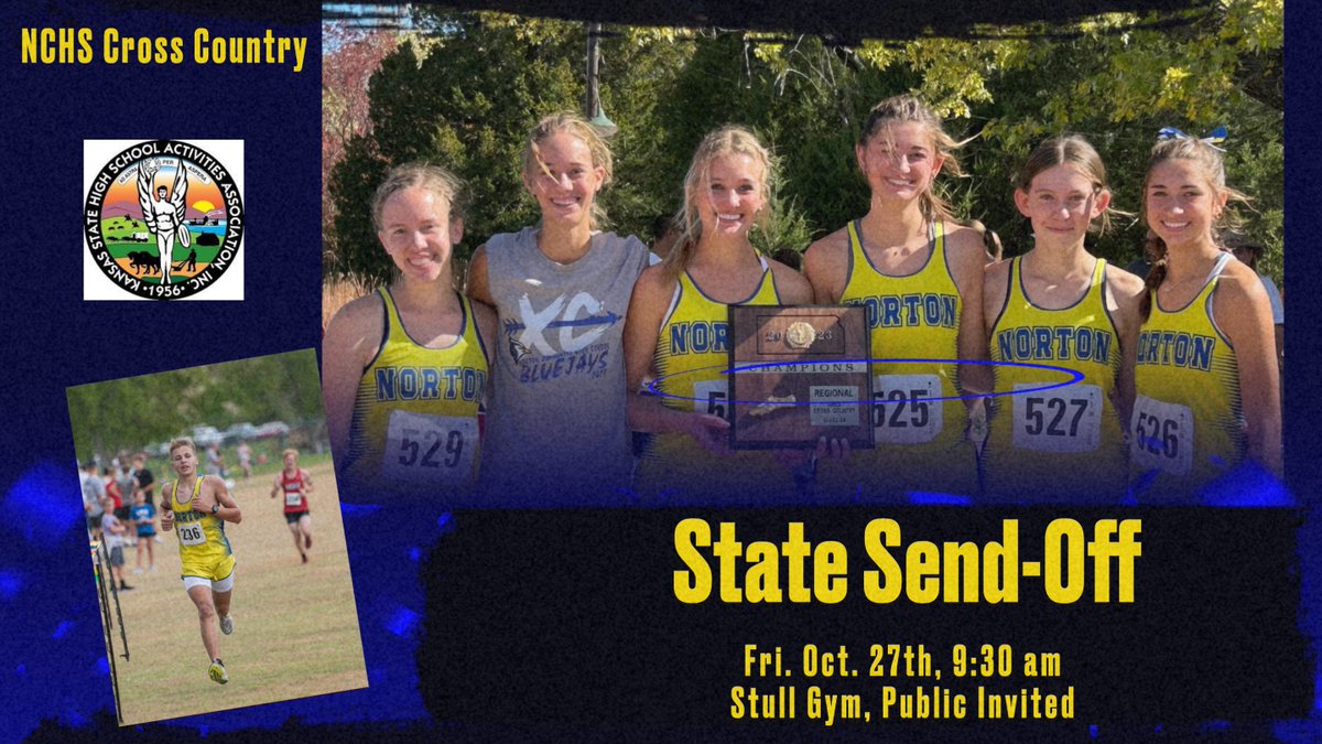 NtBluejay's tweet image. Come Support your Cross Country State Qualifiers.