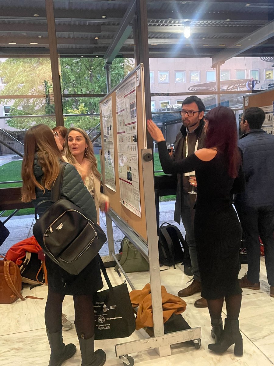 Our largest poster session in history is in full swing at #NYSCF2023!