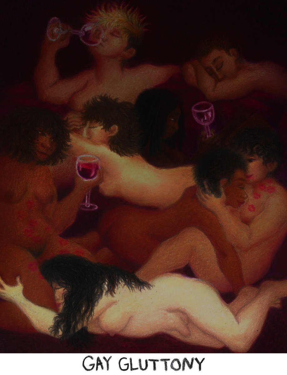 Ink_the_artist_'s tweet photo. The 7 Deadly Sins (1/2) https://t.co/Erbo0LVUos