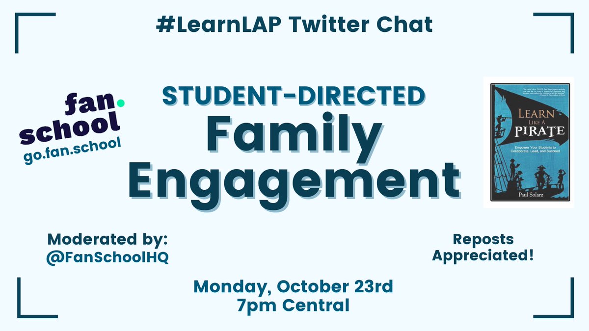 PaulSolarz's tweet photo. Want to win a $1500 prize?
@FanSchoolHQ is giving away a school subscription to one lucky #LearnLAP participant TONIGHT! Come chat!
#teachers #cdnedchat #engchat #edtechchat #flipclass #masspchat #musedchat #nyedchat #teacherwellness #vachat #PSCchat #PubPriBridge #stuvoice https://t.co/mjjihkisTT