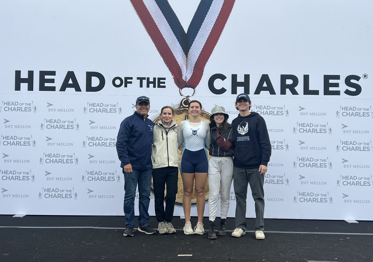 Unforgettable first <a href="/HOCR/">Head Of The Charles</a> with Olivia. Made it on the podium with a 4th place finish in the Youth Double out of 54 boats. So glad my family was there to see it! 💙💙