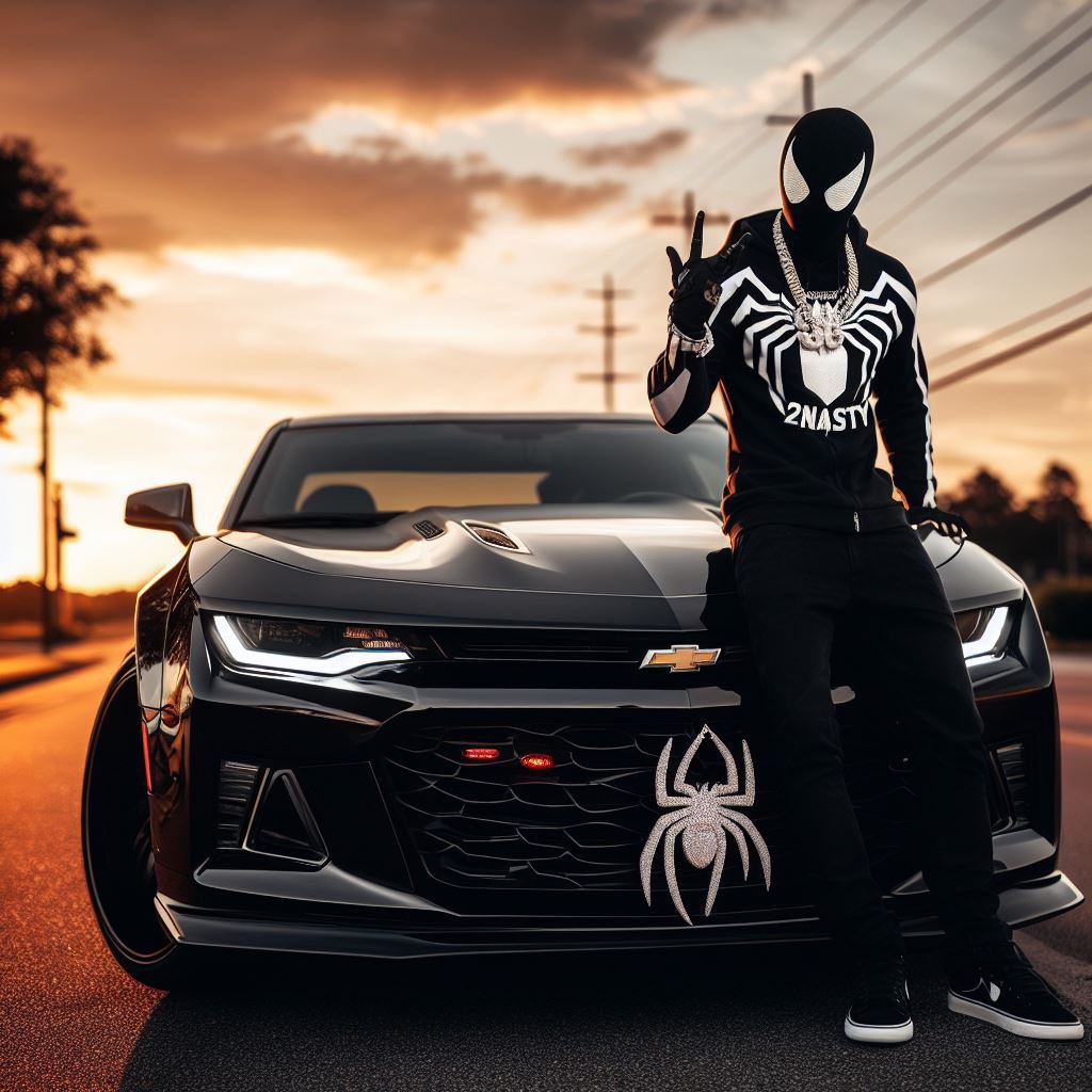 ItsNotMarion's tweet photo. Best AI pics? Drop Them
#ai #pics #meme #memes #funny #fun #gpt #spiderman #batman #camaro #ss #diamond #chains #money https://t.co/zy1kXF8vqd