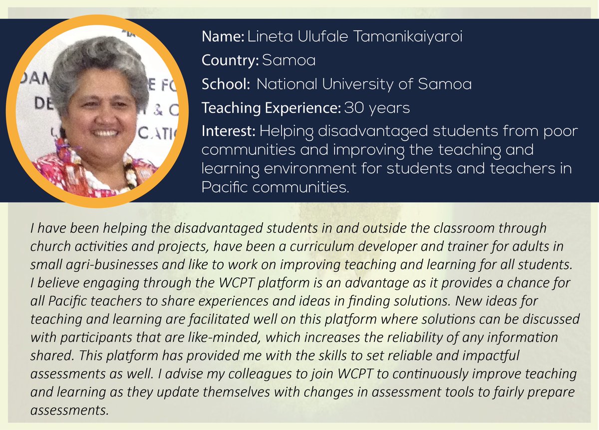 Wisdom Community of Pasifika Teachers tweet media