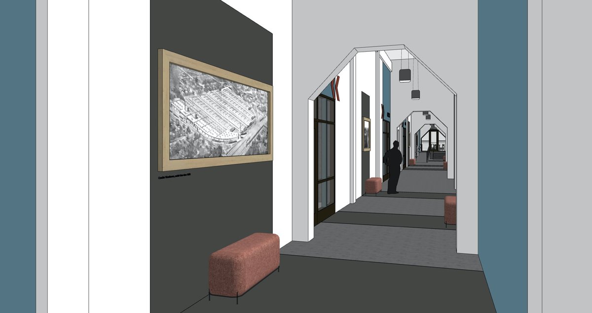 If you've been in our lobby, then you've seen the work of Seiber Design. They specialize in designs for restaurants, stores and businesses and their office is located here at MET!