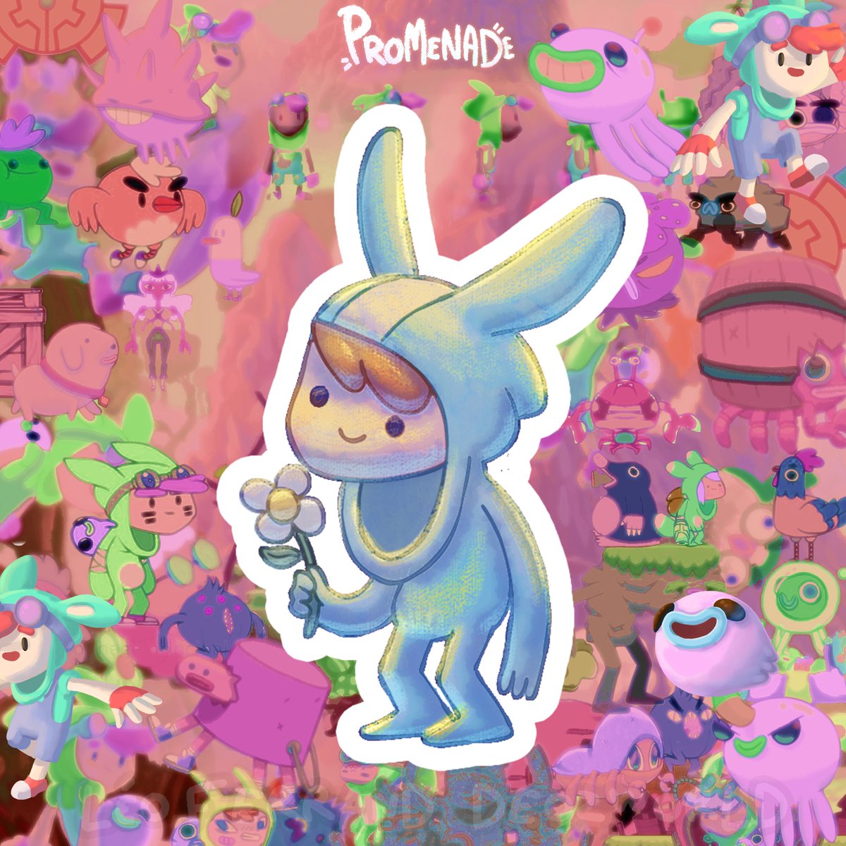 Deozworld's tweet photo. I had fun redesigning sketches from the very early research I had done of the main character of the video game "Promenade" on which I took care of the visual part, within the Holycap studio!#charadesign #conceptdesign #videogame #indiegame #holycapstudio #digitalart #promenade https://t.co/rx32rfKlI4