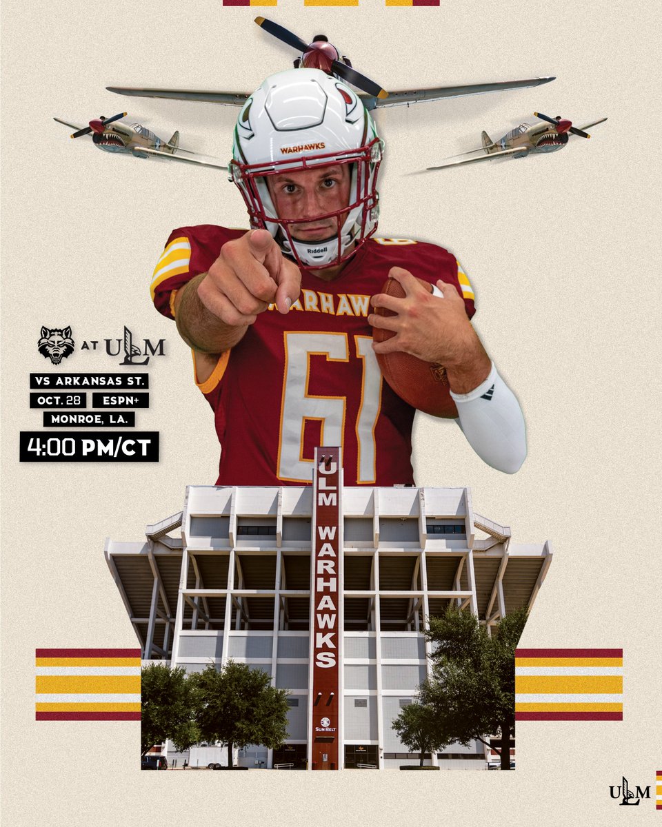 ULM Football tweet media