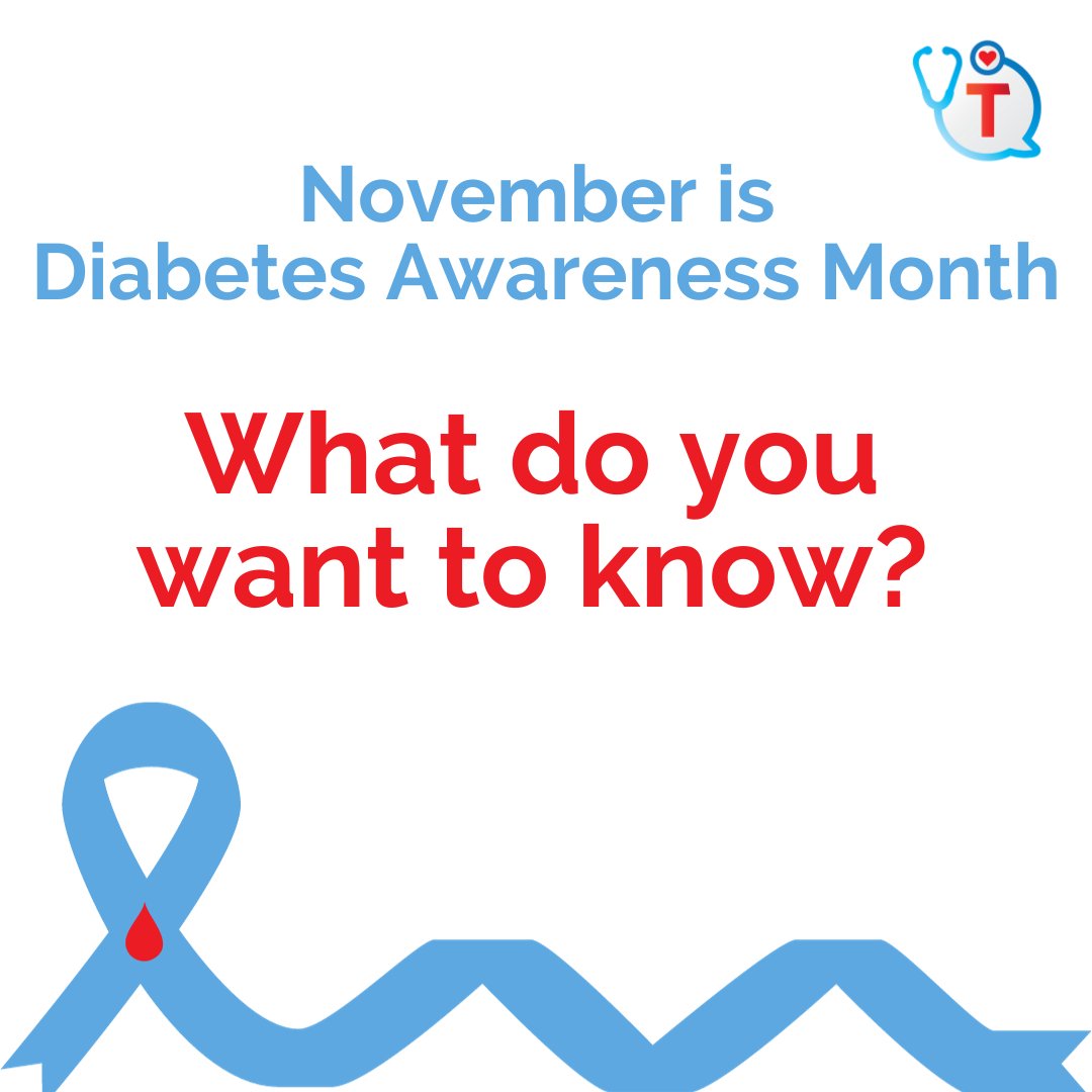 Next month on the @DoctorTro app we'll be offering a FREE 4-week series in recognition of Diabetes Awareness month. Anyone and everyone is welcome! What information do you want to know, but were afraid to ask? We've got you covered! Diabetes is Personal: doctortro.com/amys-corner-di…