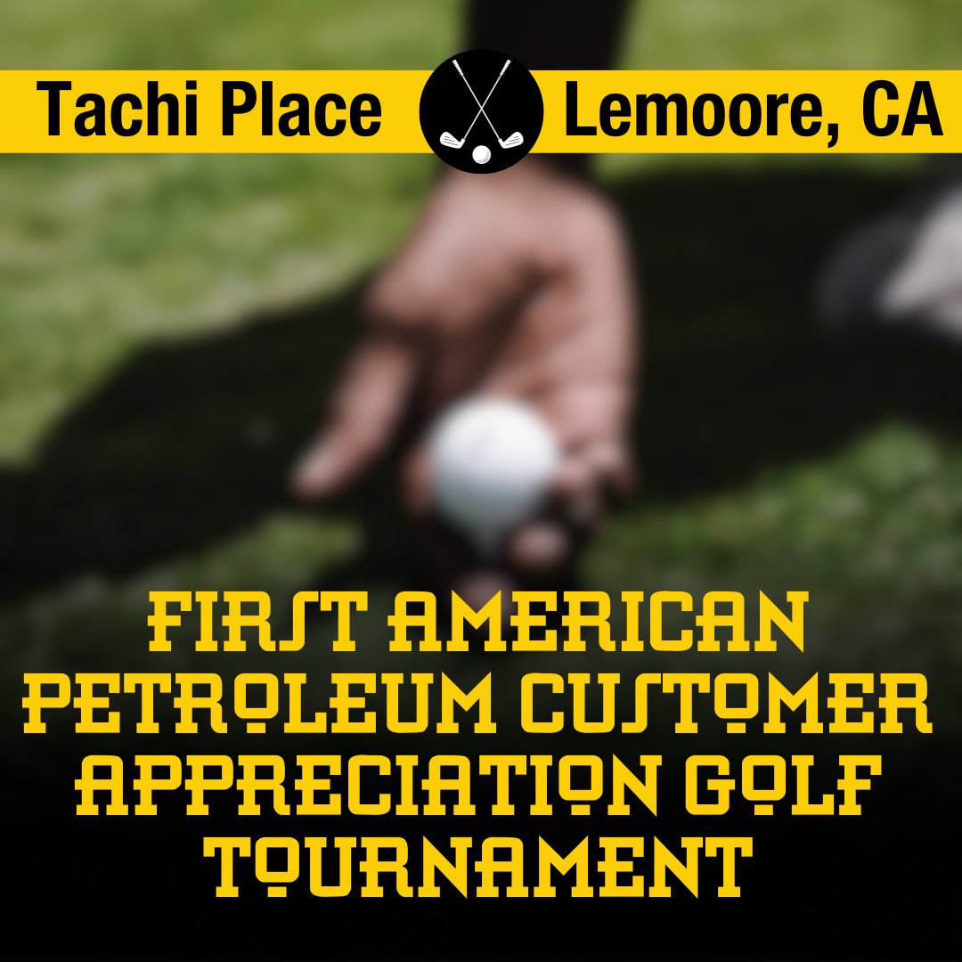 ⛳ Tee off with us! Sacred Bev is excited to be a sponsor of the First American Petroleum Customer Appreciation Golf Tournament at Tachi Palace in Lemoore, CA, happening on Wednesday, October 25th.
TachiPalace.com

#SacredBev #TachiPalace #GolfTournament #LemooreCA