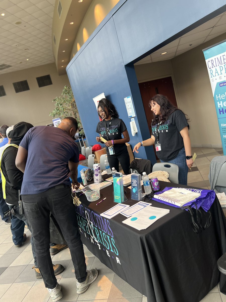 CVRCC was honored to share about our free and comprehensive services for victims of crime at the University of Memphis’ Safety Palooza event 🥳 

#Help #Healing #Hope