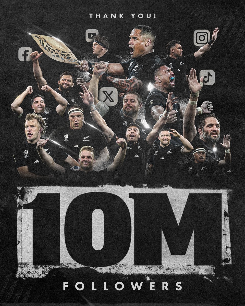 Thank you 🖤

#AllBlacks