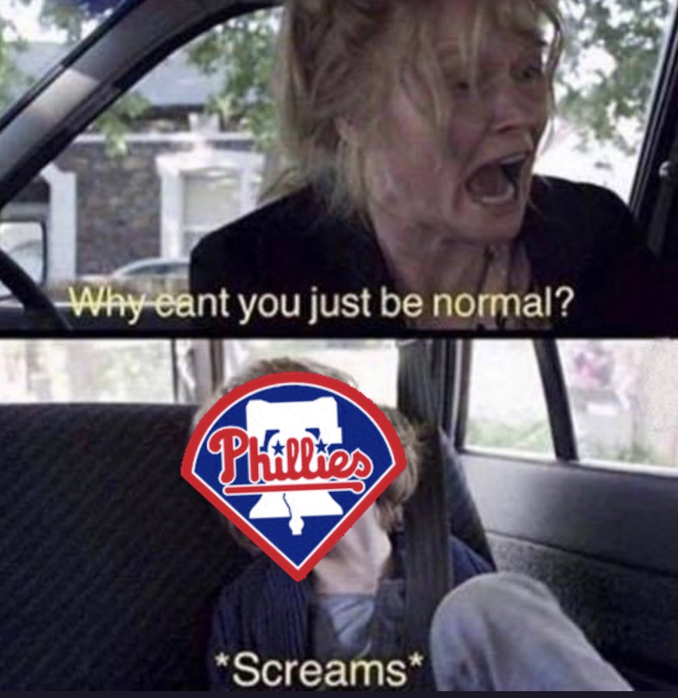 farzipan's tweet photo. WHY ARE WE LIKE THIS??? #phillies #redoctober https://t.co/DZkEoGDQpc