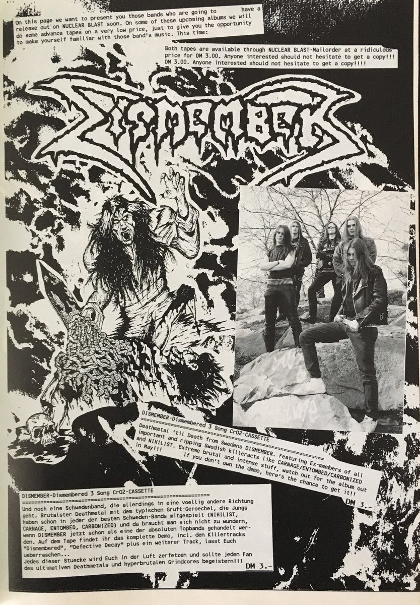 DISMEMBER Official tweet media