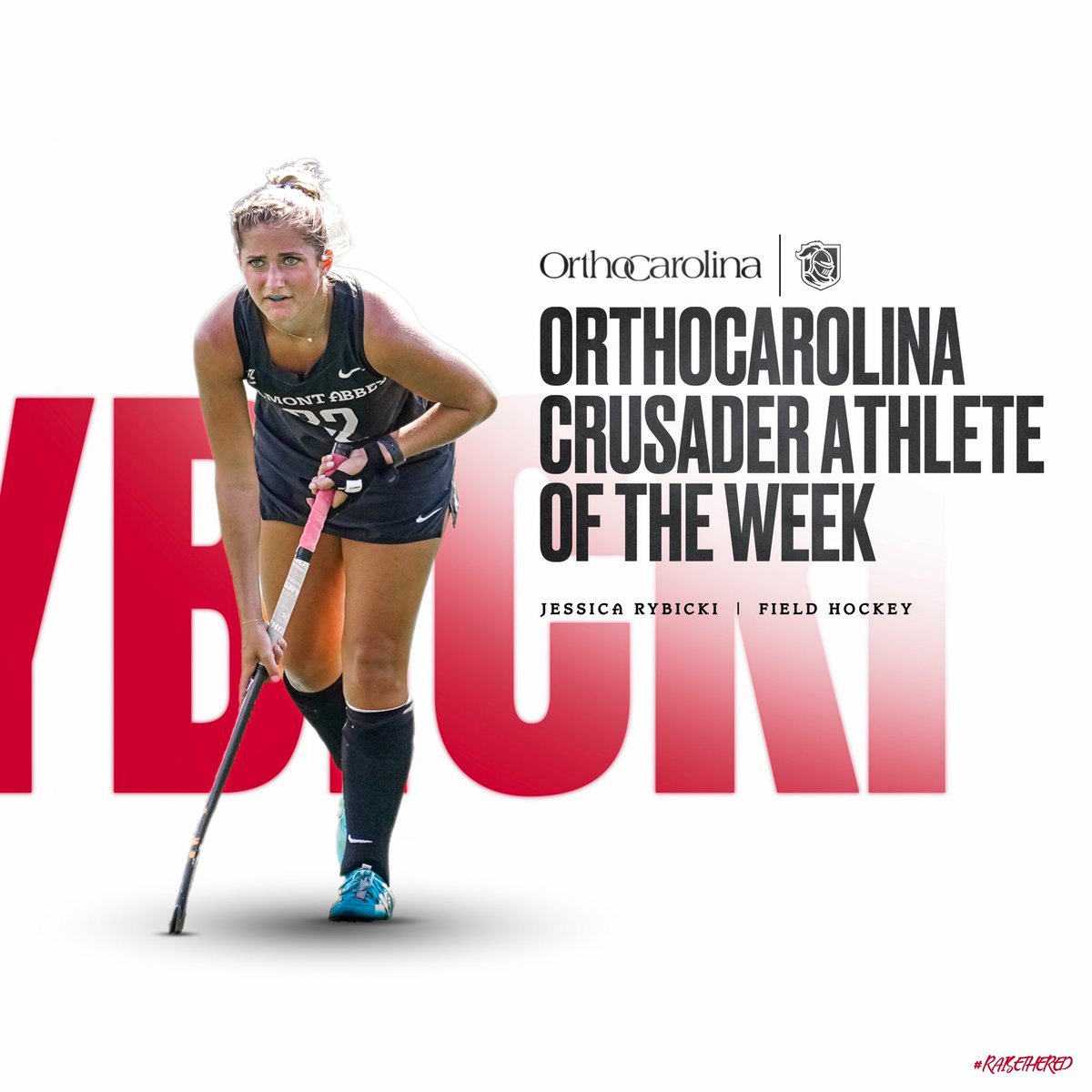 abbeyathletics's tweet photo. Rybicki and Gallman named @orthocarolina Crusader Athletes of the Week 🚩

#RaiseTheRed | #AbbeyAthletics https://t.co/tM0Cx0HDRw