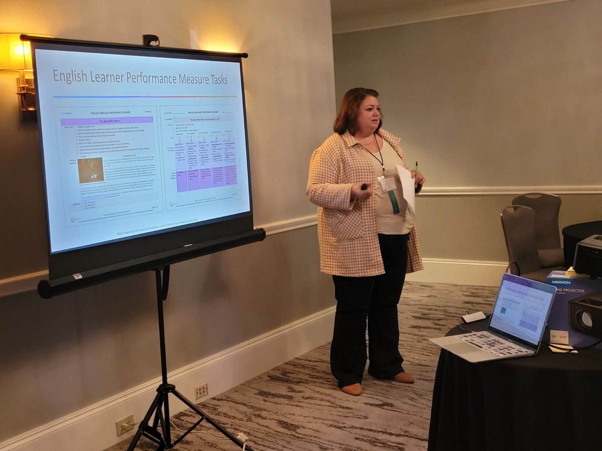 Extending our heartfelt thanks to @HSeslteacher and @a_levos for representing ELPA21 at last week's @MIDTESOL conference in Kansas City, MO. They teamed up to deliver a dynamite presentation about the English Learner Educator Toolkit from @UCLA_CRESST4MLs. Thank you both! #MLL