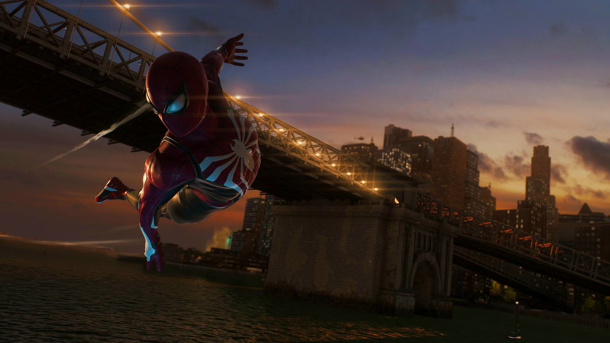 dieandreshoot's tweet photo. NYC landscapes x Spidey [Tap for full image] 
🎮:#MarvelsSpiderMan2 
⚙️:@insomniacgames 
🗣:#InsomGamesCommunity #SpiderMan2 #SpiderMan2PS5 https://t.co/fZJip846JD