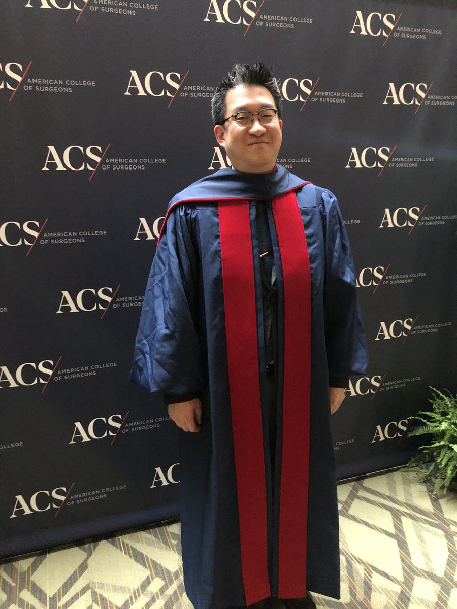 Look out! Proud of @DukeVascular surgeon and @UCLAVascular alumni Dr. Tristen Chun, inducted into the @AmCollSurgeons #FACS @DukeSurgery 🎉👏🎉👏