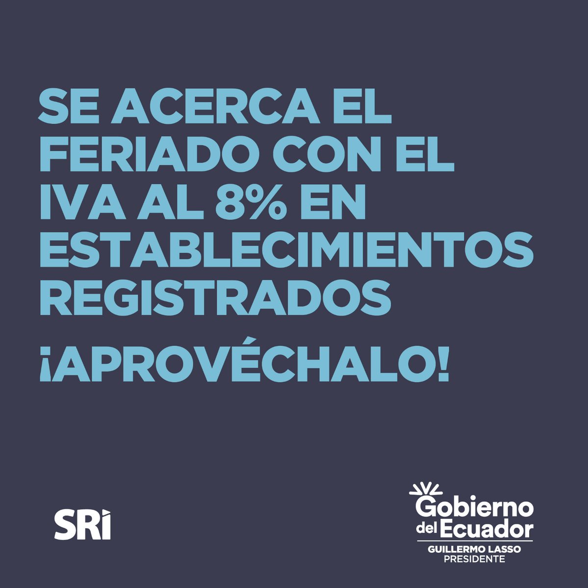 SRI Ecuador tweet media