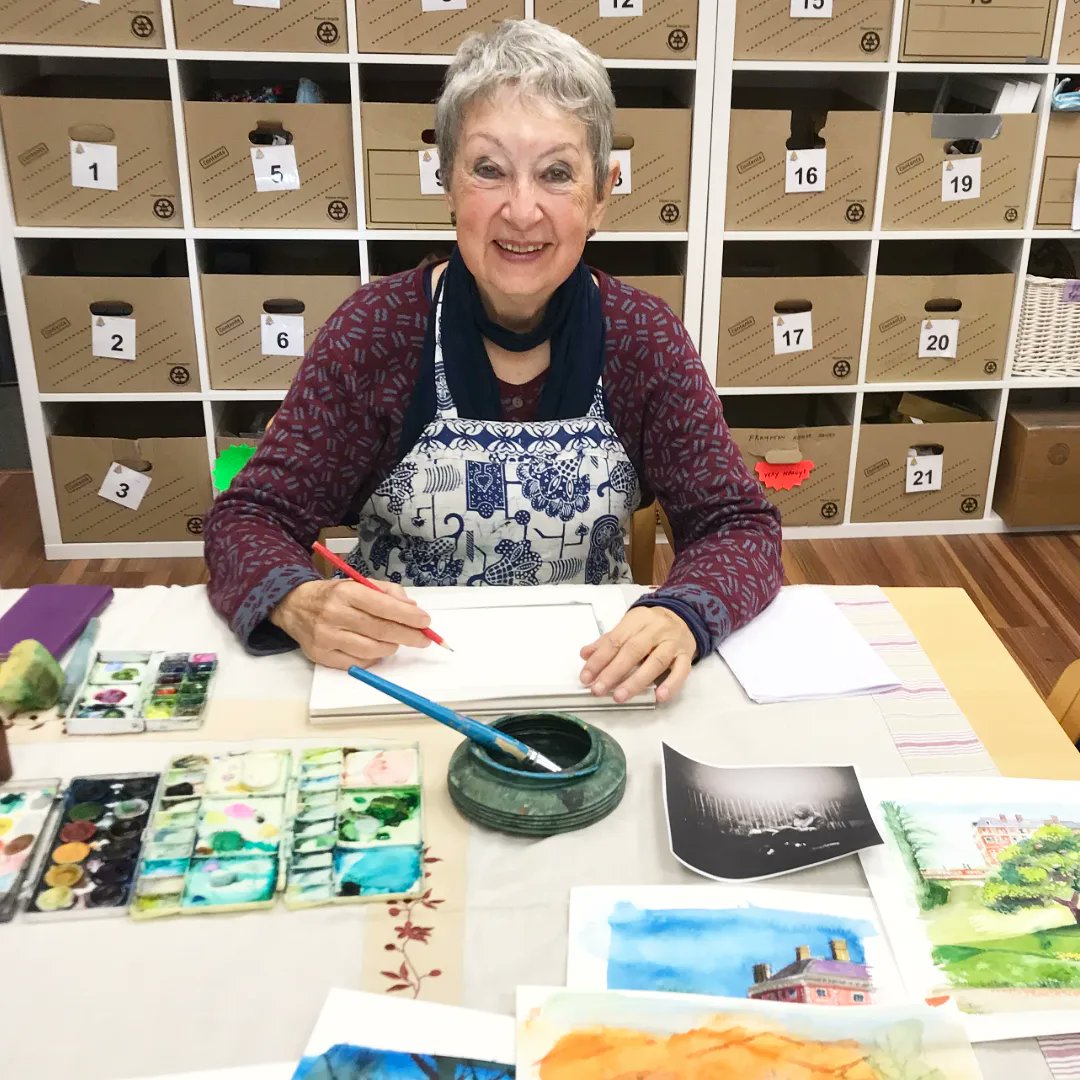 On Saturday we had talented 🖌️🎨 @sueribbans as our Meet the Artist.Her work is available for sale in our Twickenham art & craft gallery. All sales from our gallery help to fund opportunities for people with learning disabilities in the local area. Thank you Sue!💕 #artgallery