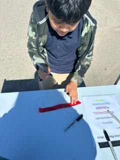 EOGreenHornets's tweet photo. Kicked off Red Ribbon Week today by pledging to stay drug free #greenjhs #hesdpride @EOGreenHornets @HuenemeElemSD https://t.co/AknXFUd51s