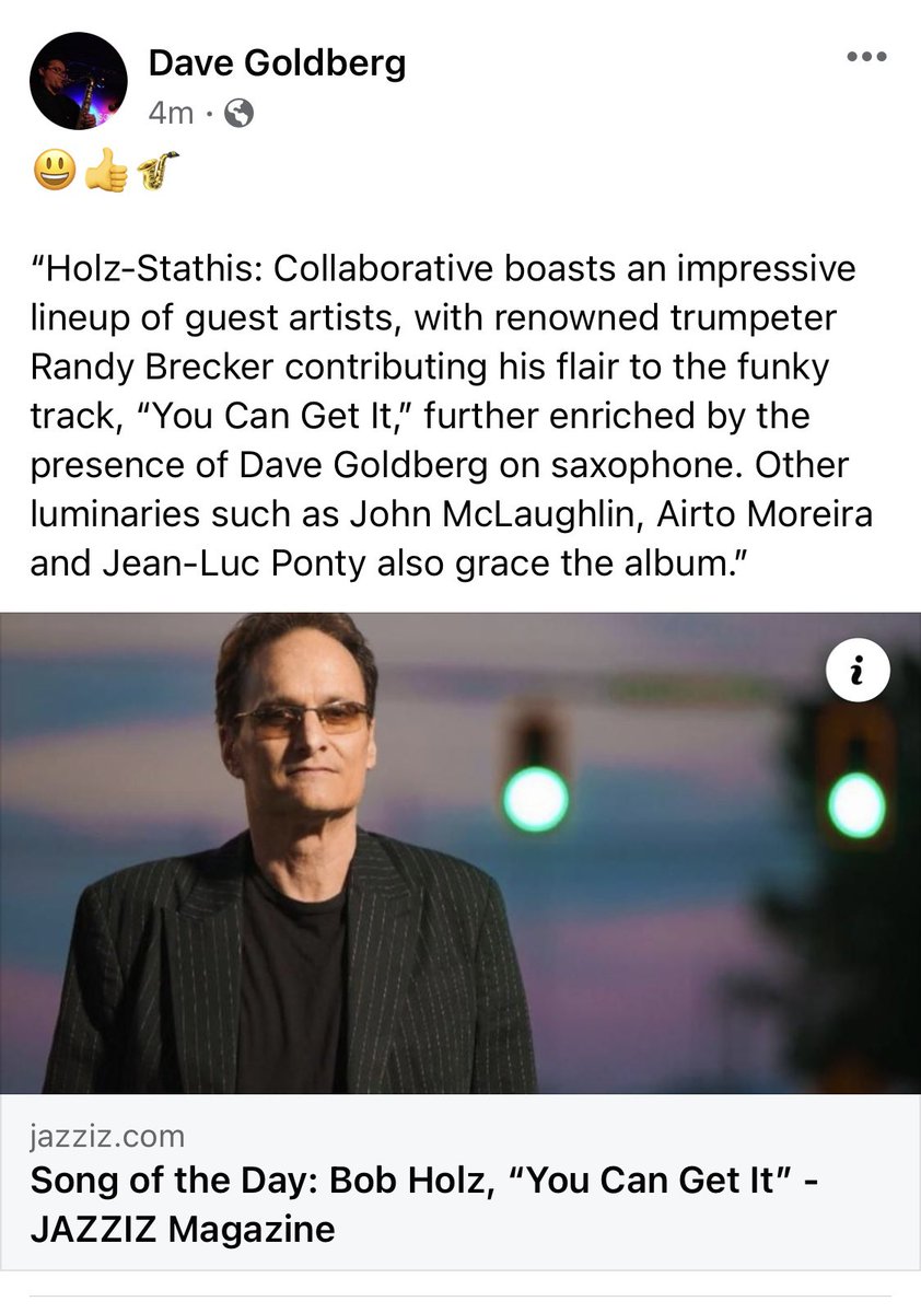 Dave Goldberg (@davegoldbergjaz) on Twitter photo 