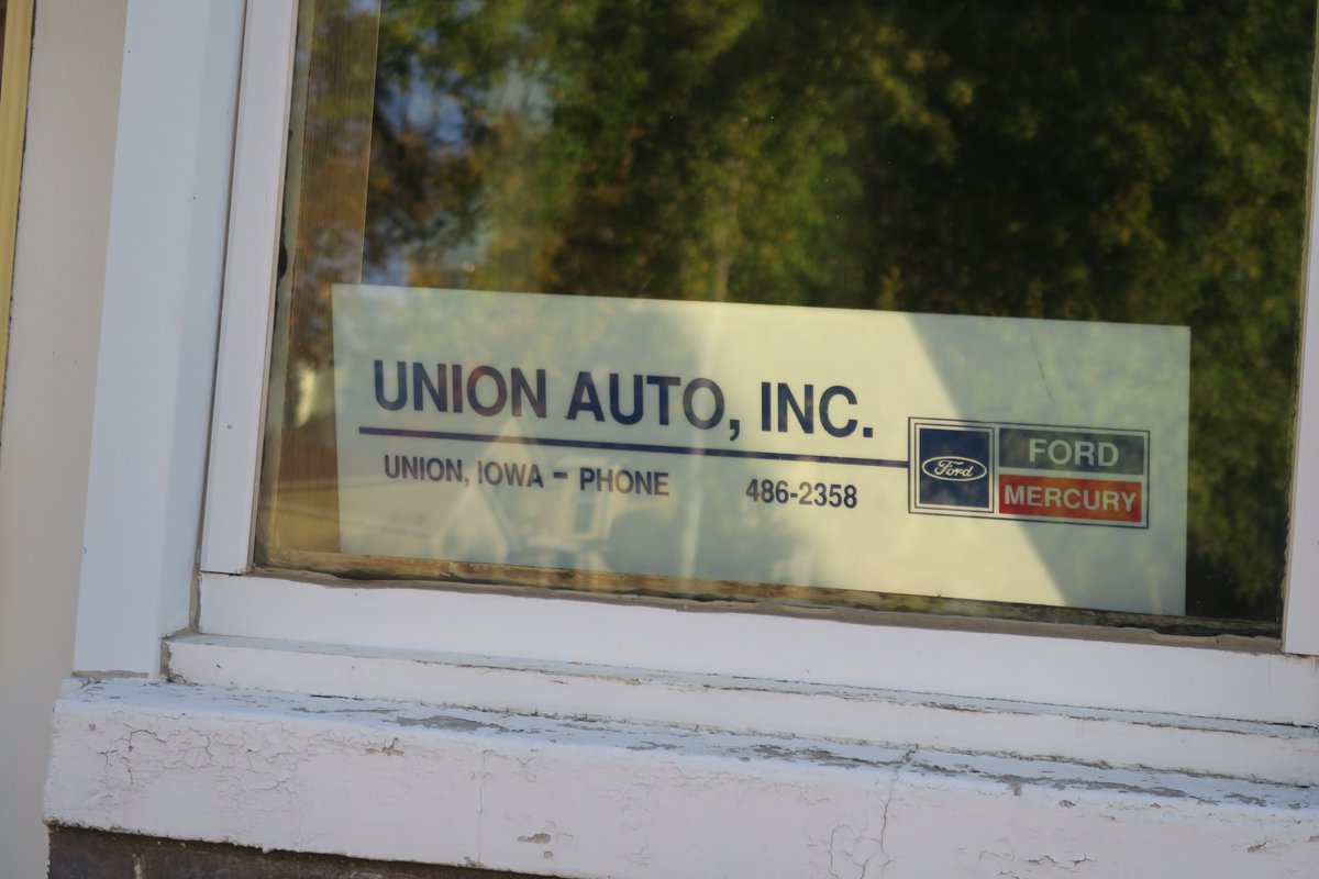 Discovered at a small town Ford dealership in Union, Iowa - 1930 Ford Model A Tudor.  #ford #fordmodela #vintage #oldcar #vintagecar #techmobilitypod #thetechmobilityshow #smalltowniowa #smalltowndealer #vintageford #unionauto