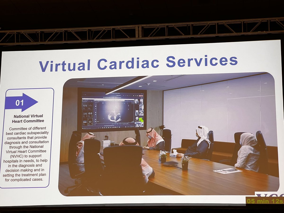 Virtual heart hospital SEHA 🇸🇦#TCT2023 #TeleMedNow #Telecardiology used to keep patients on their Haji w/o cv complications 
by @mirvatalasnag 
 #DitgitalTransformation