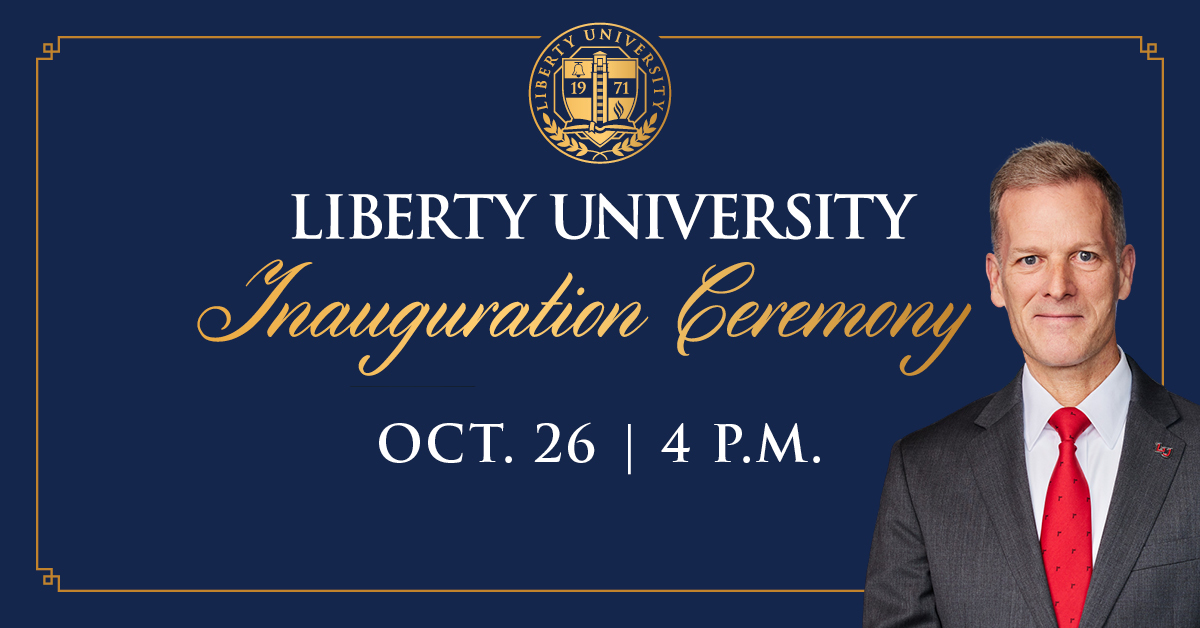 Join us here on X this Thursday at 4 p.m. as we celebrate a special occasion in Liberty University history: The inauguration ceremony of @LibertyUPres Dondi E. Costin! Learn more: bit.ly/3Mf7vkK