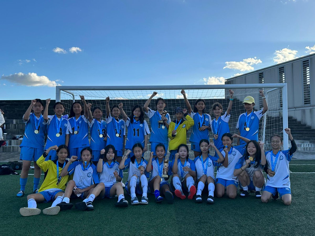 Congratulations to NLCS Jeju MS Girls Soccer teams who won both the A Divsion and B Division competitions at the weekend.
A great achievement by the Girls Soccer squads!
<a href="/NLCSJeju1/">NLCS Jeju</a>